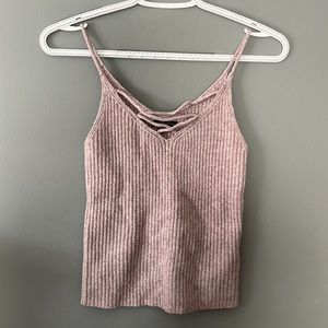 American Eagle Ribbed Sweater Tank